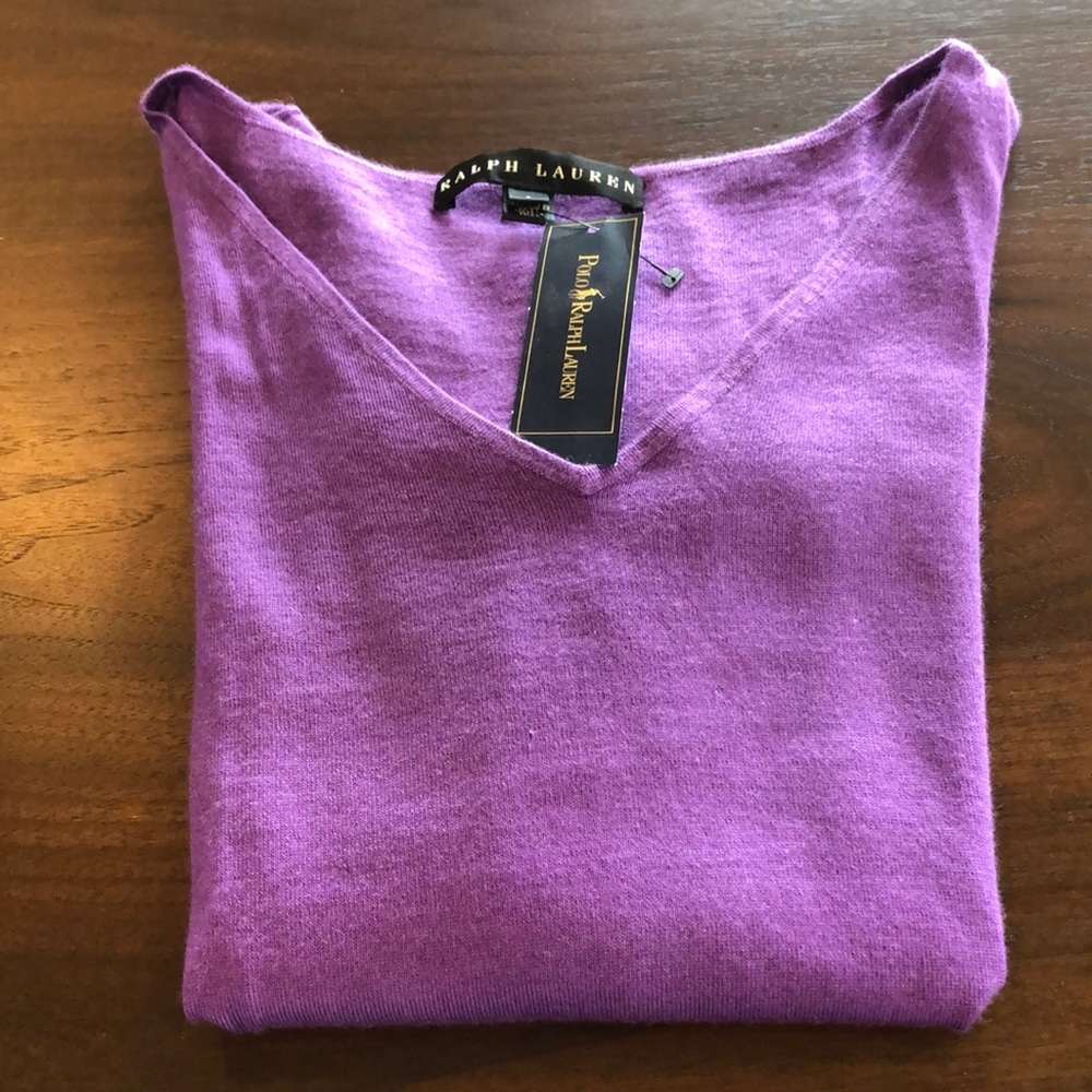 Ralph Lauren Woman’s long sleeve light weight sweater- Size Small- NWT